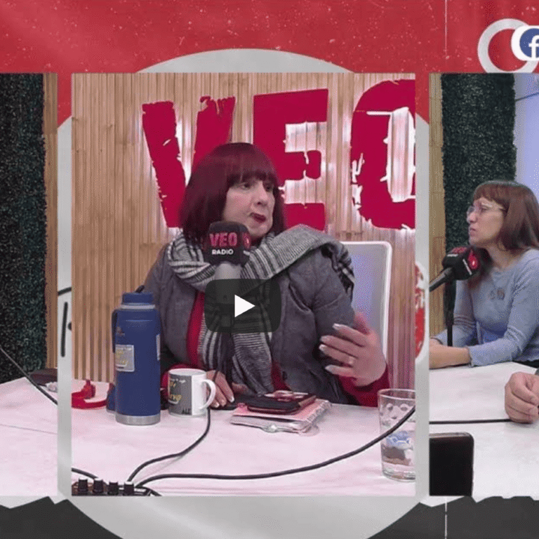 Raquel Slotolow y Rodrigo Tripolone en Radio Veo